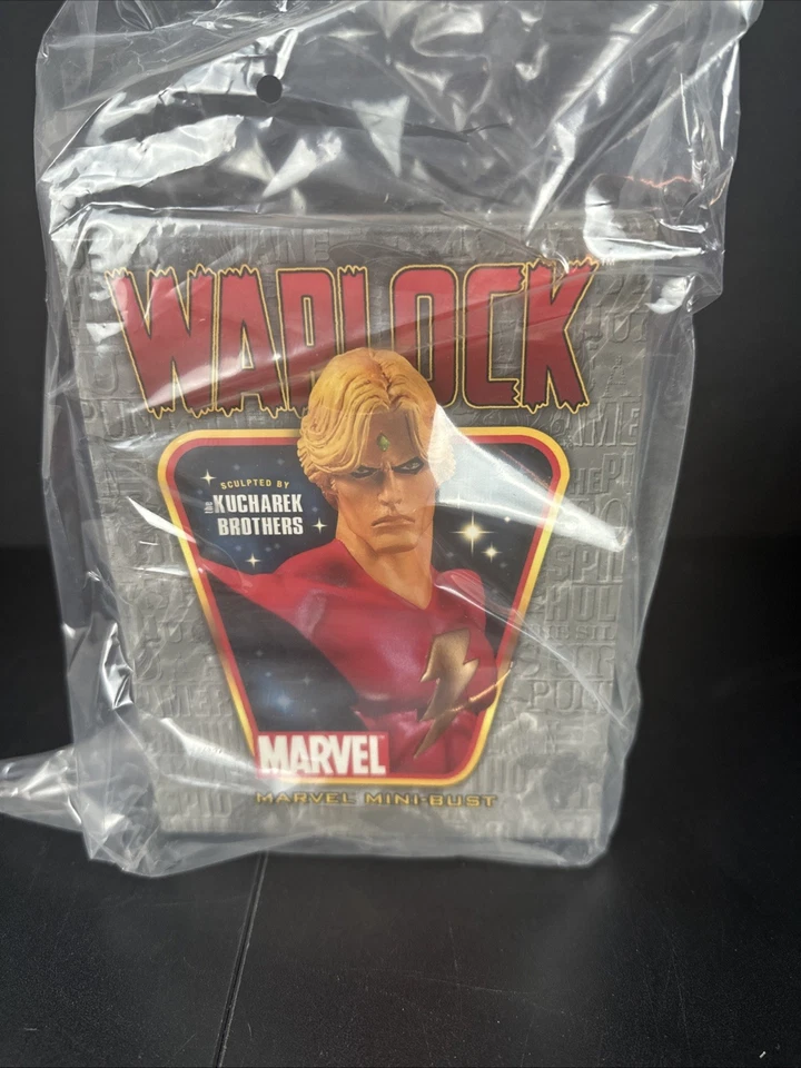 Nuevo Mini Busto Bowen Marvel Warlock 748/1000 Edición Limitada Foto 1 de 4