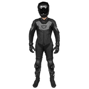 Traje de cuero Cortech Revo Sport Air (pequeño, negro/pistola) - Imagen 1 de 3