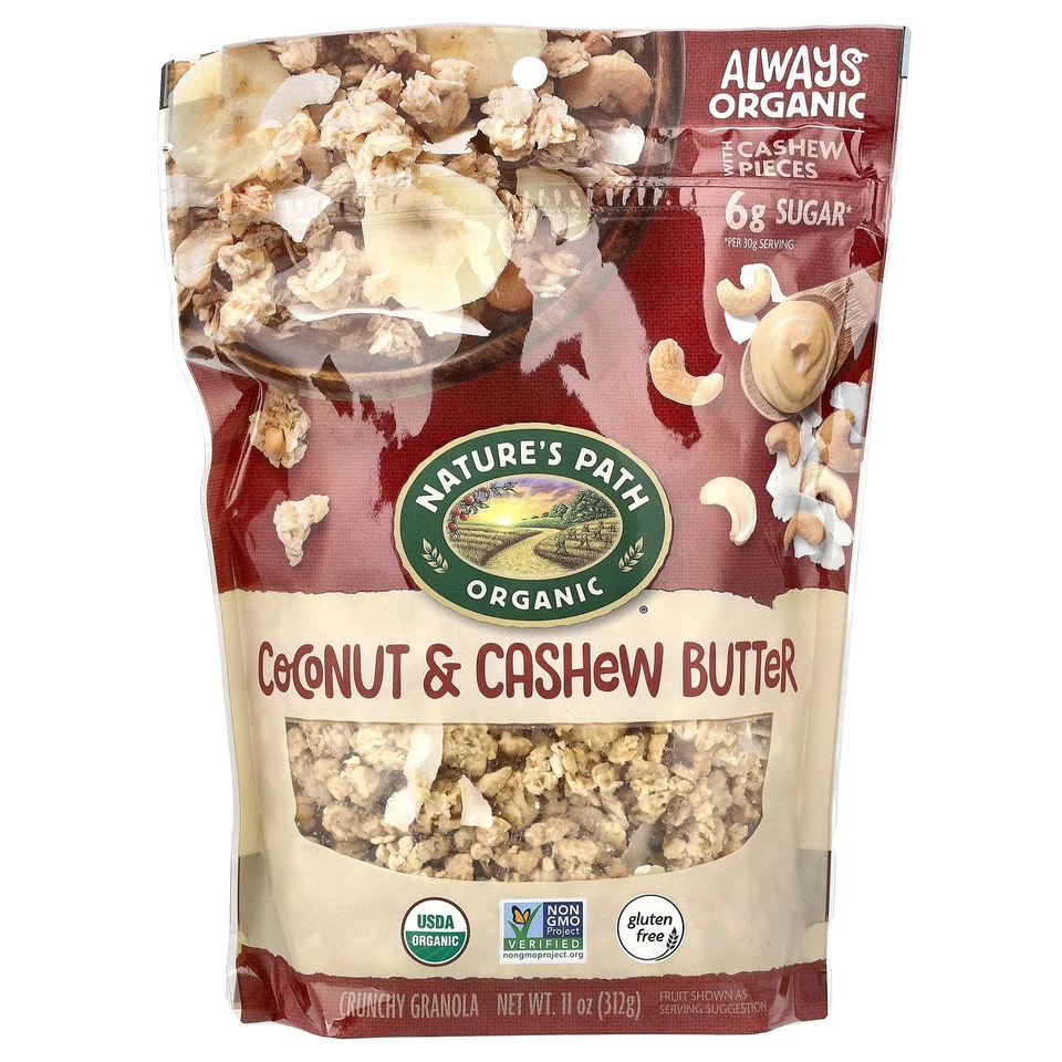 Nature's Path Coconut & Cashew Butter Granola 11oz One Bag