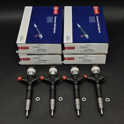 New 4X DENSO Fuel Injector 095000-5921 Nozzle For Toyota Hiace Hilux 23670-09070 Foto 1 de 4