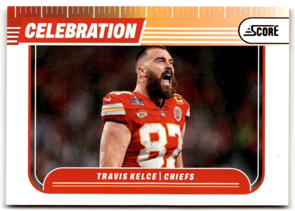 Travis Kelce 2024 Score Celebration #C-TKE Kansas City Chiefs - Image 1 of 2