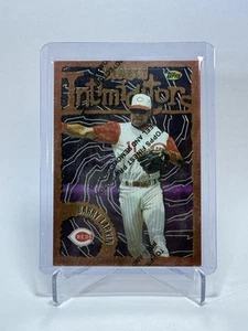 1996 Topps Finest Barry Larkin 167 HOF Rare W/ Protective Coating Reds - Bild 1 von 2