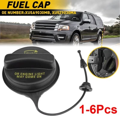 Tapa de llenado de combustible de gasolina para Ford E150 E250 E350 XU5A9030MB 1997-2007 cubierta de tanque 1-6X Foto 1 de 4