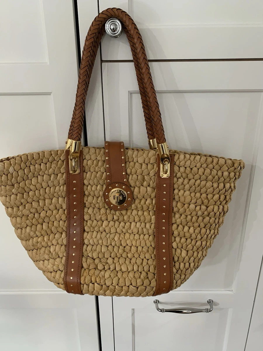 Bolso Paja Mujer Bolso De Mano De Rafia De Crochet / Bolso De Paja Tejido Para Playa De Verano Para Hombro Y Bandolera - España Bolso Negro Verano Mujer