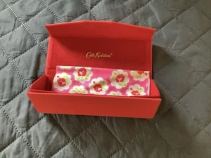 Brand New CATH KIDSTON Bright Red GLASSES Spectacles CASE + Cleaning Cloth - Picture 1 of 2