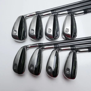 Used Wilson Launch Pad 2022 Iron Set / 5 - SW + GW / Regular Flex - Picture 1 of 11