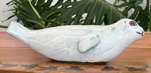 Andersen Design Studio Boothbay Maine Pottery Mother Seal Figurine Maine 12" - Picture 1 of 6
