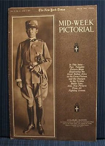 1917 NY Times 06-07 Mid Week War Pictorial WWI Magazine - Imagen 1 de 3
