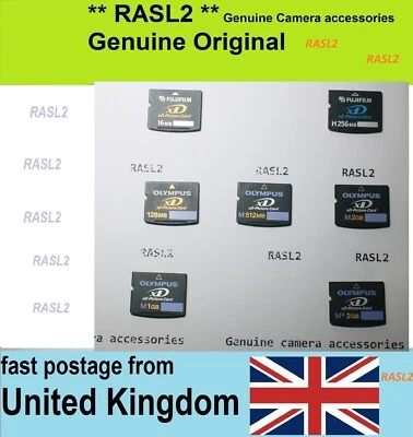XD Memory Card For Olympus, FujiFilm, 16MB, 128MB, 256MB, 512MB, 1GB, 2GB - Image 1 of 4