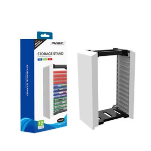 CD Regal Ständer Turm Media-Rack Für PS4/PS5/ONE/Switch, Aufbewahrung 12CD - Bild 1 von 5