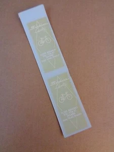 SCHWINN FAHRRADHÄNDLER AUFKLEBER - 2 Stück - Vintage Originale - NOS Paar - Bild 1 von 2