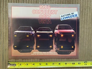 Brochure catalogo Mitsubishi sovralimentazione Plymouth Conquest Colt Vista GTS del 1986 - Foto 1 di 4