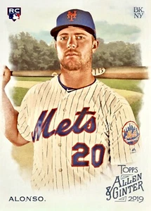 Pete Alonso ROOKIE RC TOPPS INVESTMENT CARD ALLEN & GINTER MVP ROY MINT - Picture 1 of 2
