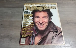 Rolling Stone Magazine Bruce Springsteen #494 Feb 1987 Vintage Ads Willis Lauper - Imagen 1 de 5