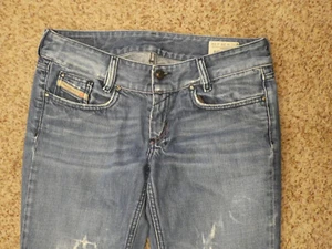 Diesel Louvely Blue Jeans Actual: 32"X33" 100% Cotton - Picture 1 of 9