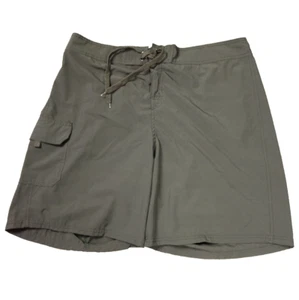 Okanu Surf Board Shorts Swim Trunks Elastic Waist Drawstring Black 2X (39x8) - Picture 1 of 20