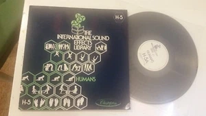 THE INTERNATIONAL SOUND EFFECTS LIBRARY HUMANS H-5 CHESTERPRESS LP Vinyl '83 NM! - Picture 1 of 4