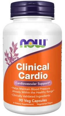Now Foods Clinical Cardiot 90 Cápsulas L-Carnitina/Vitamina K2 MK-7 70mcg/Coq10 Foto 1 de 2