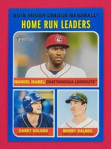 2019 Heritage Minors B. Dalbec / I. Isabel / Casey Golden LL 85/99 Blue #193 - Picture 1 of 2