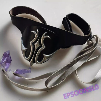 CODE GEASS Lelouch of the Rebellion Cosplay Mask Leather Masquerade Eyepatch blk - Image 1 of 4