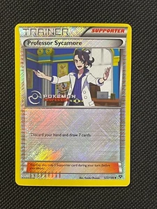 Pokemon Professor Sycamore Pokemon Professor Program Crosshatch Holo UNPLAYED - Picture 1 of 2