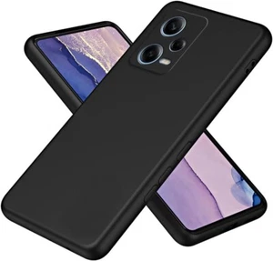 Pour XiaoMI Redmi Note 12 pro Housse de Protection Mate Légère Mince Noir - Photo 1 sur 1