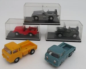 OLD EKO MADE SPAIN 1964-1966 HO 1/87 JEEP WILLYS MILITAIRE MULA au choix - Imagen 1 de 67