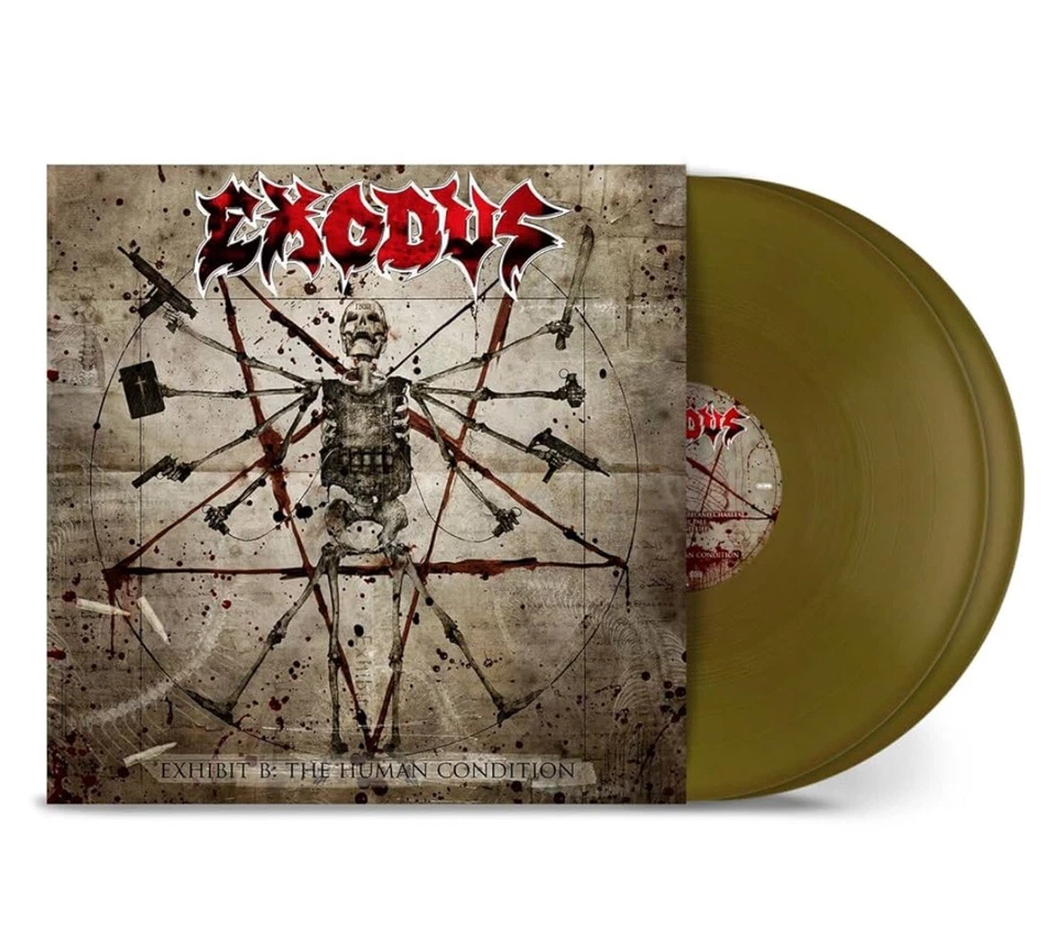 Exodus Exhibit B: The Human Condition Limited Gold Vinyl New Sealed Foto 1 de 1