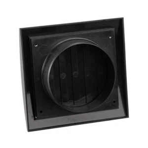 Ø 100 mm / 4 Zoll Lüftungsgitter Abdeckung - verstellbares Lüftungsgitter mit Fliegengitter - Bild 1 von 7