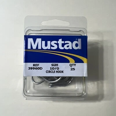 Mustad 39960D Circle Hooks Duratin Saltwater - Image 1 of 3