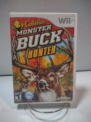 Cabela's Monster Buck Hunter (Nintendo Wii, 2010) Teen Wii Zapper Compatible  - Image 1 of 4