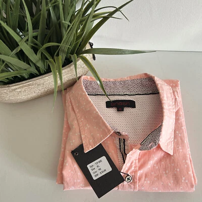 SMASH Mens Shirt Size XL Button Front Short Sleeve UPDATED HIP COOL VIBES NEW - Image 1 of 4