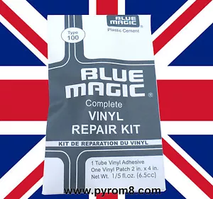 Blue Magic Waterbed Vinyl Repair Kit, Hot Tub, inflatables, pools, airbeds etc - Picture 1 of 3