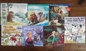 Lot 7 Children's Picture Books with Audio CDs Disney - Picture 1 of 4