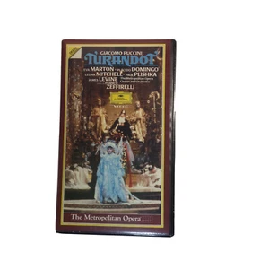 Giacomo Puccini Turandot VHS Movie Metropolitan Opera House NEW SEALED - Picture 1 of 3