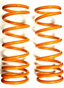 Rear Coil Spring Pair For Nissan Patrol Y61 2.8TD/3.0TD -1997>On NEW 20% UPRATED - Picture 1 of 1