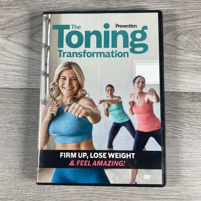 Prevention The Toning Transformation DVD 2017 Sarah Kusch Tone Up Excercise DVDs - Image 1 of 3