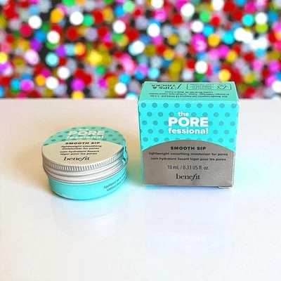 Crema hidratante Benefit Cosmetics The Porefessional Smooth Sip 0,33 US fl oz nueva en caja Foto 1 de 4