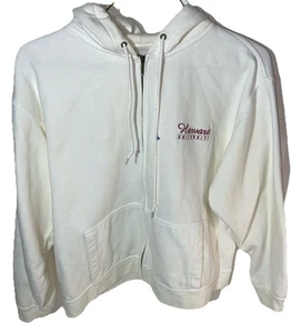 Vintage Jansport Mens Harvard University Zip-up Hoodie Large - Picture 1 of 4