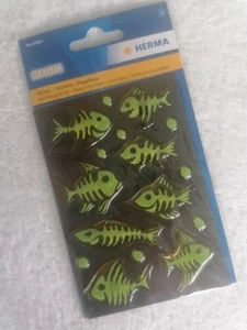 Sticker OVP Herma Bsb Zdesign Stickerbogen Glow In The Dark Leuchtsticker Bögen - Bild 1 von 3