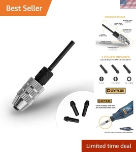 Versátil Portabrocas Micro con 3 Pinzas - Ideal para Tareas de Precisión - Imagen 1 de 7