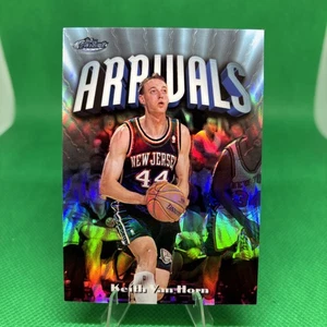 Topps Finest Silver Refractor #/1090 1997 Keith Van Horn radiocontrol New Jersey Nets #305 - Imagen 1 de 2