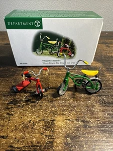 Juego de accesorios bicicleta y triciclo Dept 56 Village 2001 52950 con caja - Imagen 1 de 9
