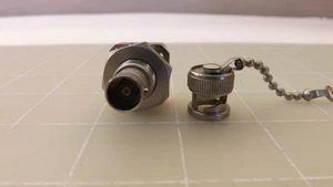 AMPHENOL UG-254A/U BULKHEAD RECEPTACLE T26524 - Picture 1 of 3