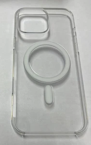 Genuine Apple Silicone Soft Case W/  MagSafe for iPhone 16 Pro Clear - Picture 1 of 2