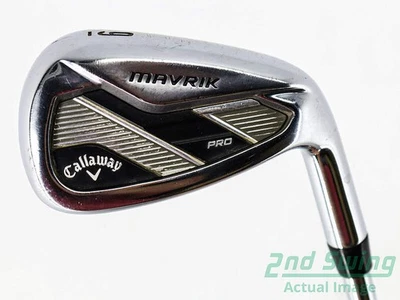 Callaway Mavrik Pro Single Iron 9 Iron Steel Stiff Right 36.25in - Image 1 of 4