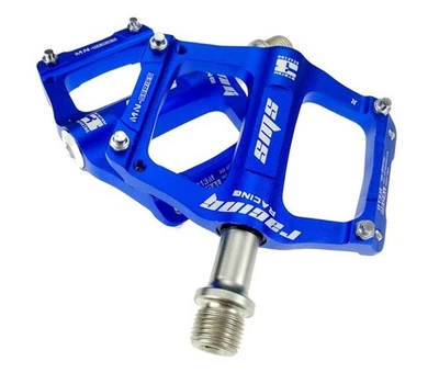 Pedal de bicicleta dobrável CNC alumínio estrada MTB bicicleta pedais planos 3 rolamentos pequeno - Imagem 1 de 4