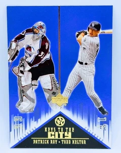 2002-03 UD Superstars Patrick Roy Todd Helton KEYS TO THE CITY Insert #K6 - Picture 1 of 2