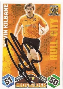 KEVIN KILBANE SIGNED HULL 2009/2010 MATCH ATTAX TRADING CARD+COA - Bild 1 von 1