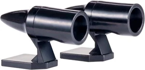 Black Air Powered Ultrasonic Anti Game Animal Car Device Deer Boar SelfAdhesive. - Picture 1 of 3
